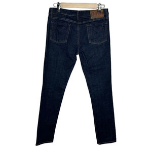Marc Jacobs Low Rise Skinny Chrissie 003 Dark Wash Jeans Size 28 Actual 30 X 30‎